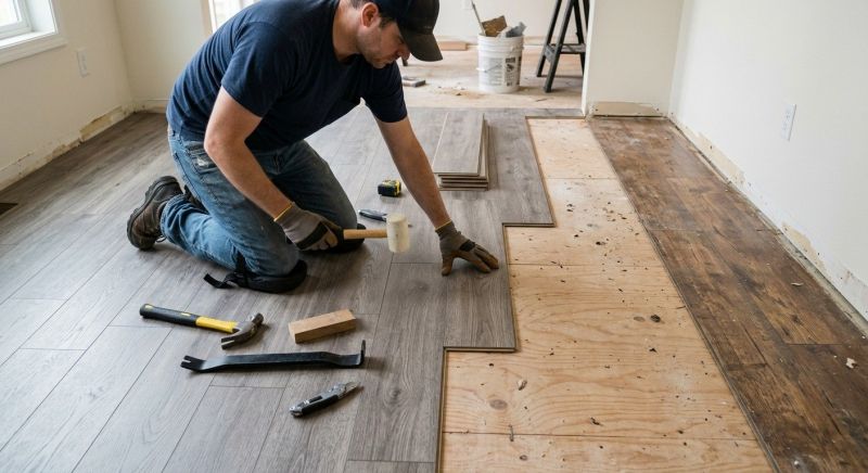 Laminate Floor Replacement in Goodyear, AZ