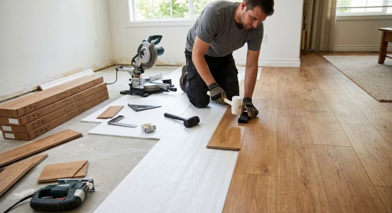 Laminate Floor Replacement in New River, AZ
