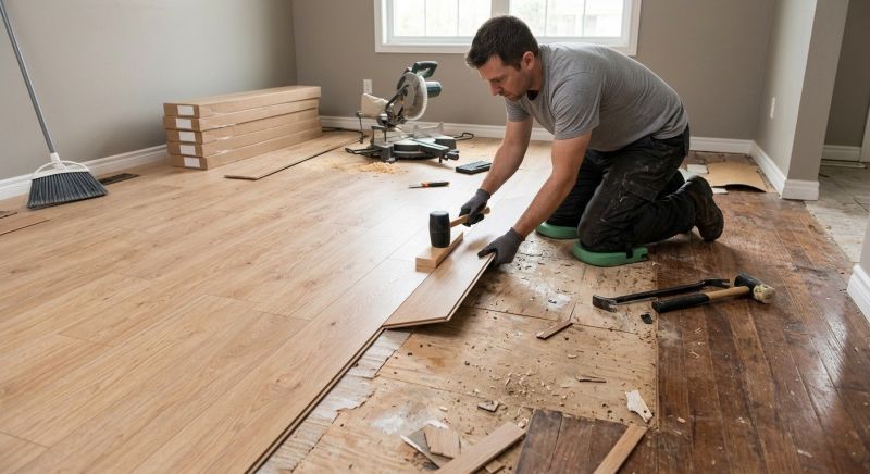Laminate Floor Replacement in Sun City West, AZ