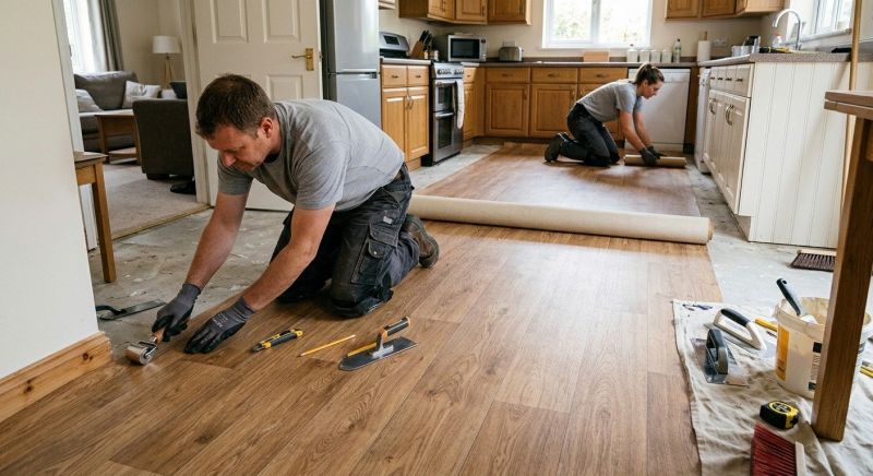 Linoleum Floor Installation in Glendale, AZ