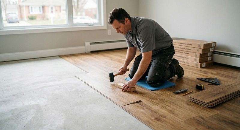 Linoleum Floor Installation in New River, AZ