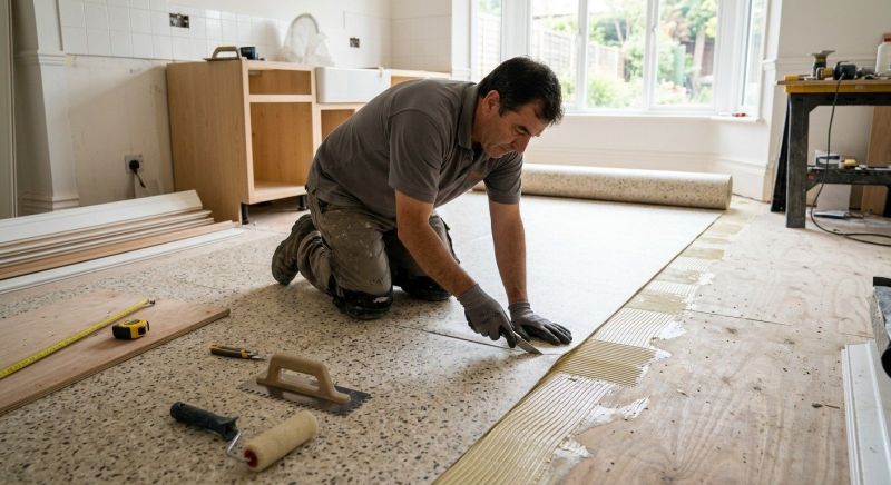 Linoleum Floor Installation in Sun City, AZ