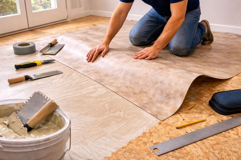 Sheet Vinyl Installation in New River, AZ