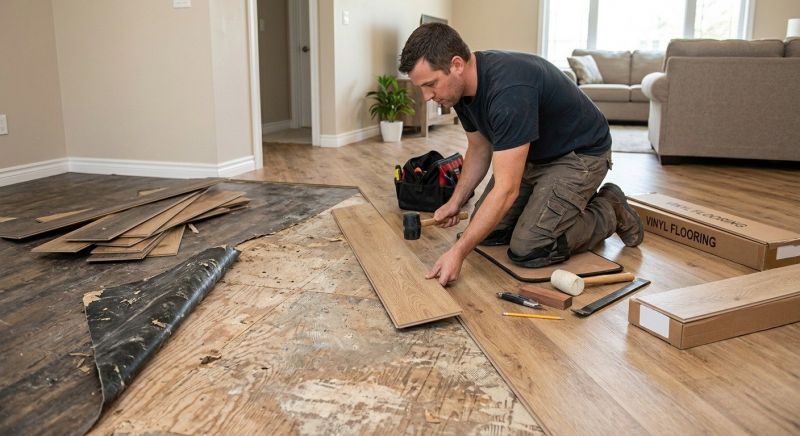 Vinyl Floor Replacement in Glendale, AZ