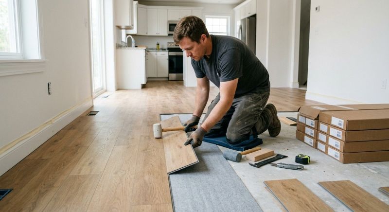 Vinyl Plank Floor Installation in Glendale, AZ